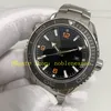 6 Color With Box Watch for Real Photo Mens Black Dial 600m Ceramic Bezel Stainless Steel Bracelet Super Cal.8900 Movement Transparent Back Automatic Sport Watches