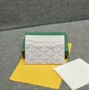 Projektowanie karty Portfel Mini Portfel Phoholleter Mens Portfel Portfel Paftle Paftle Kluczowe gniazdo wnętrza z pudełkiem najwyższej jakości karta bankowa Nowa