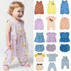 Rompers Baby Clothes Summer Cartoon Cute Girl Jumpsuit Bomull