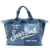 Вечерние сумки джинсовые сумки большие моды Desinger Tassel Pink Tote Bag Высококачественные туристические пляжные каникулы лето 2023 231121