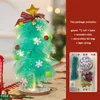 Christmas Decorations Christmas decorations Light up mini Christmas tree decorations DIY kit bag dress-up props children's kindergarten scen layout 231120