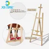 Easels Paper XINDI Adjustable Pine Wood Art Painting Easel 4 Colors Wooden Smooth Sketch Artist Easels For Drawing Board Blackboard WE01 230420