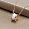 Designer New Love Necklaces for Women Enamel Letter Necklace Design Jewelry Colorfast Hypoallergenic