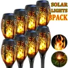 Solar Torch Lights Outdoor LED Waterproof Landscape Garden Pathway Light With Dancing Flickering Flames Christmas Decor