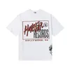 T-shirts hommes Trend Designer Hellstar Studio Heaven Son comme imprimé double coton hommes et femmes décontractés T-shirt à manches courtes noir blanc S-XL