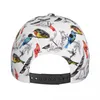 Ball Caps Prachtige Vogels Noordelijke Kardinaal Grosbeaks Accessoires Unisex Baseball Vogel En Bloemenhoed