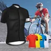 Racing Jackets Cycling Jersey Men Mtb Maillot Shirts Bicycle Clothing Mountain Bike Men's T-shirt Draag Zomeroutfit Kleding Uitrusting