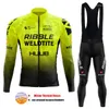 Racing Set 2023 Huub Winter Fleece Pro Cycling Jersey Mountian Bicycle Clothes Wear Ropa Ciclismo Bike Clothing Set