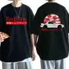 Heren T -shirts Anime Drift Ae86 Initiële D dubbelzijdig T -shirt Onknal Korte mouwen Zomer Casual unisex R34 skyline GTR JDM Manga 230420