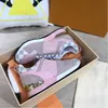 Casual schoenen schoen vrouwen sneakers lederen sneaker rooster bedrukt gewassen denim metallic goud roze blauw luxe designer weglopen weg