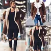 Herren Wollmischungen Mode Männer Pelz Fleece Braune Farbe Trenchcoat Mantel Revers Warme Flauschige Jacke Oberbekleidung Männlicher Junge 231120