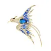 ピンブローチウリベイビークリスタルフェニックス鳥のブローチ