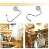 Hooks & Rails 1pc Portable Folding Bag Hook Hanger Foldable Table Handbag Desk Office Purse Side Women Holders Organizer Handba W5e7Hooks