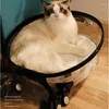 Cat dragers tas voor katten multi-cat reis panoramisch zonnedak kooi handige draagbare huisdierproducten drie-versnellingsbakaanpassing
