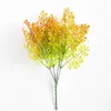 Dekorativa blommor nodiska 4 gafflar konstgjorda pil hem vardagsrum dekoration vatten gräs plast utomhus projektverk