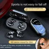 Nieuwe TWS Bluetooth 5.2 Wireless Bone Geleiding Hoofdtelefoon Clip Ear Muziek Noise annulerende headset HD Call Sports oortelefoon