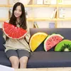 Poduszka Kreatywna symulacja Summer Cool Watermelon Fruit Ice Cream Orange Iemon Sofa Sofa Rzuć prawdziwe życie