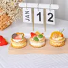 Party Supplies 1PCS Simulation Model Cake Fruit Soda Sandwich Biscuits Gourmet Tea Table Decorative Scene Wedding Po Props.