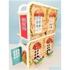 Bonecas em miniatura itens acessórios de casa de bonecas e móveis mini brinquedos conjunto casa loja cena sala de estar fingir playset crianças presentes 231017 dhxke