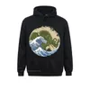 Erkek Hoodies Sweatshirts Erkek Necronom Plover Hoodie Hokusai Cthhu Grafik Sevimli Moda Büyük Boy Pamuklu Adam Kawaii Giysileri Dhuls Dhuls