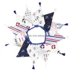 Banner Flags 12 Flags Cotton Banner Tassel Pennant Garland Children Kids Baby Shower Birthday Bunting Wedding Party Decor 3.2M Drop De Dhvyo