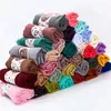 Sciarpe 70/180 cm Donna Musulmana Piega Hijab Sciarpa Femme Musulman Morbido Cotone Foulard Scialli E Impacchi Islamici Prezzo All'ingrosso