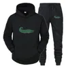 23ss Heren trainingspak Casual mode Hiphop Polar-stijl hoodie en broek met lange mouwen Trainingspakbroek Hardlopen, basketbal, voetbal heren en dames y2k2