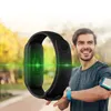 Braccialetto intelligente multifunzione Uomo Donna Monitor per la pressione sanguigna Fascia per fitness tracker impermeabile per la frequenza cardiaca