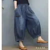 Jeans femininos 023 Chegada Autumn Women Casual Cotton Denim Tenha