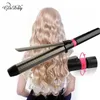 Curling Irons Professional Ceramic Hair Curler Rotating Curling Iron Wand LED Wand Curlers Hair Styling Tools 110-240V 231120