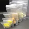 Sacchetti di plastica piatti per imballaggio, sacchetto glassato a prova di odore con presa d'aria per biscotti alle erbe secche, snack, chicchi di caffè, noccioli di frutta secca, limone, caramelle natalizie