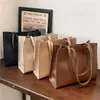 Shopping Bags Toptrends 3 Layers Large Leather Tote Bags For Women Trend Design Work A4 Shoulder Side Bag Office Ladies Handbags 231121