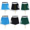 Designer Vêtements court décontracté Rhude New 22ss High Street Trendy Splice Contrast Sports Loisirs Basketball Beach Nylon Shorts Hommes Couples Joggers Sportswear