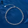 Tobilleras ORSA JEWELS Tobillera de cadena en capas de plata de ley 925 de oro de 14 quilates para mujeres y niñas, cadena de pie de playa de verano, correas de tobillo, joyería SA58 231121