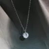 Ketten 2023 Mode Klare Zirkon Perle Charme Anhänger Halskette Für Frauen Schmuck Geschenk Choker Dz947