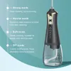 Diğer Oral Hijyen Taşınabilir Oral Tövbe Diş ipi DIY Modu 5 Jetler Su Flosser Seçme Ağız Çamaşır Makinesi Temizleme Dişleri Küreseller w/iplik 231120