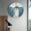 Wandklokt The Whale Vintage Clock Home Decor Slaapkamer Slaapkamer Stille Oclock Kijk voor keuken Woonkamer Digitaal