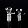 Raucherschale Außengewinde Glaspfeife Zubehör für Wasserpfeifen Dab Rigs Wasserbong 14mm und 18mm