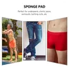 Men's Swimwear Panty Liner Sponge Pad Enlarging Cup Enhancing Brief Padded