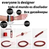 Losse Edelstenen Natuursteen Geel Rood Blauw Tijgeroog Kraal Ronde Spacer Kralen Voor Sieraden Maken Diy Armband Ketting Oorbel Accessoire