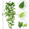 Faux Floral & Greenery Artificial Plants Vine Leaves Ratten Hanging Ivy Faux Floral Flowers Wall Per Wedding Home Garden Decoration Dr Dheze