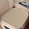 Autositzbezüge Kissenbezug Auto Pad Stuhlmatte Four Seasons Pu-Leder unterstützt Universal Seatpad 3 Farben