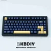 Tangentbord KBDIY 124 Keys GMK Stargaze Clone PBT Korean Keycaps Cherry MX Profile Yellow KeyCap för Mechanical Keyboard Custom Key Caps Set Q231121