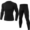 Tute da uomo Uomo Compressione Tshirt Pantaloni Tute sportive Set da corsa Abbigliamento sportivo Quick Dry Allenamento Palestra Fitness S 3XL 231120