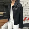 Giacche da donna Cappotto corto monopetto Coreano del Sud Chic retrò bavero sciolto casual manica lunga abbigliamento da motociclista autunno