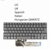 Tangentbord Storbritannien Spanska Italien ungerska tangentbord för Lenovo IdeaPad 530S-14Arr 530S-14IKB 530S-15IKB C340-14API C340-14IML C340-14IWL Bakgrunds-Q231121