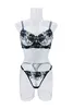 Fancy Lingerie Bloemen Pure Kant Erotisch Sekspak Fantasie Sexys Goed uitziend ondergoed Sensuele intieme goederen Exotische set