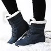 ブーツ冬の靴防水ブーツ女性スノーブーツ女性用暖かい足首のブーツ女性女性冬の靴ブーティーボタスミール231120