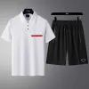 Tasarımcı Trailtsuit Erkeklerin Trailsits Tişört Setleri Polo Trailsuit Luxury Erkek Kadın Gömlekleri Jogger Sportswear Sweetpants Pullover Spor Takım