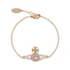 High version Empress Dowager Vivienne Saturn Darlene Five Point Star Bracelet Fashion Premium Punk